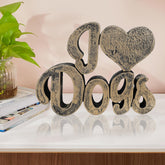 I Love Dogs RESIN Table Decor