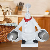 Chef Salt & Pepper Shaker Holder