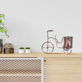 Classic Copper Cycle Pen Stand