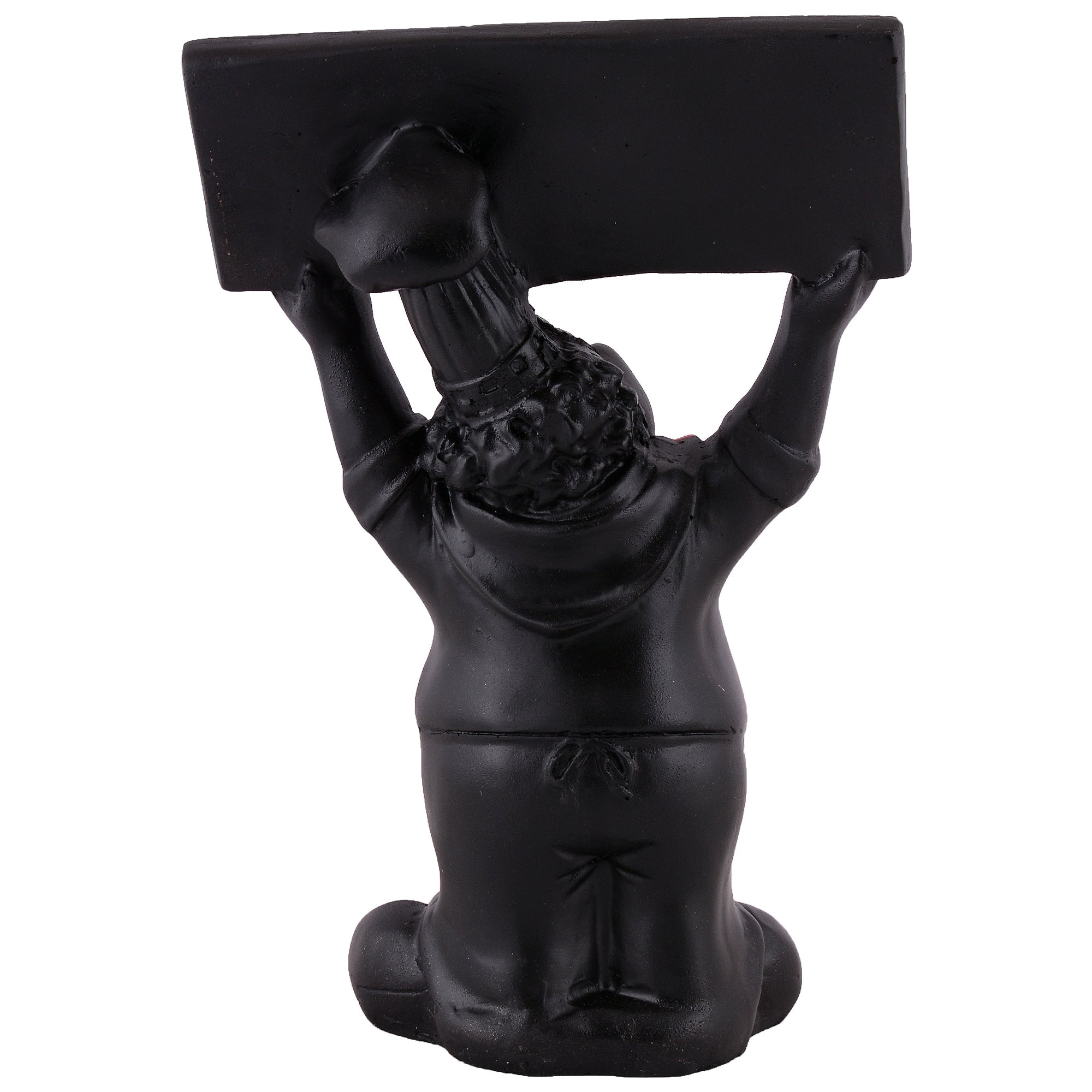 Welcome Chef Figurine – Black Restaurant & Home Entrance Decor