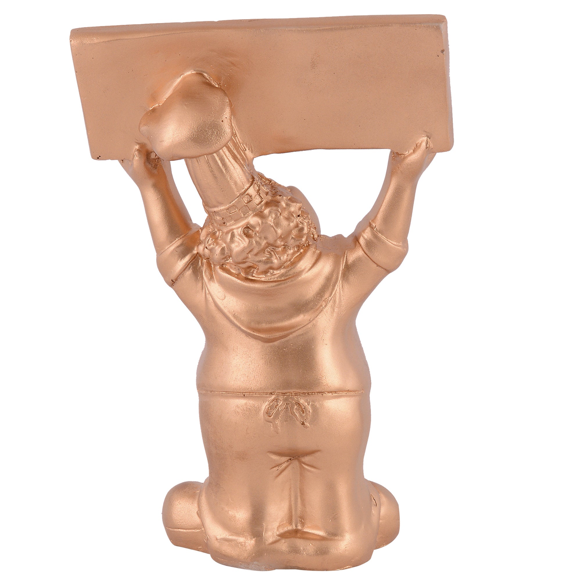 Welcome Chef Figurine – Black Restaurant & Home Entrance Decor