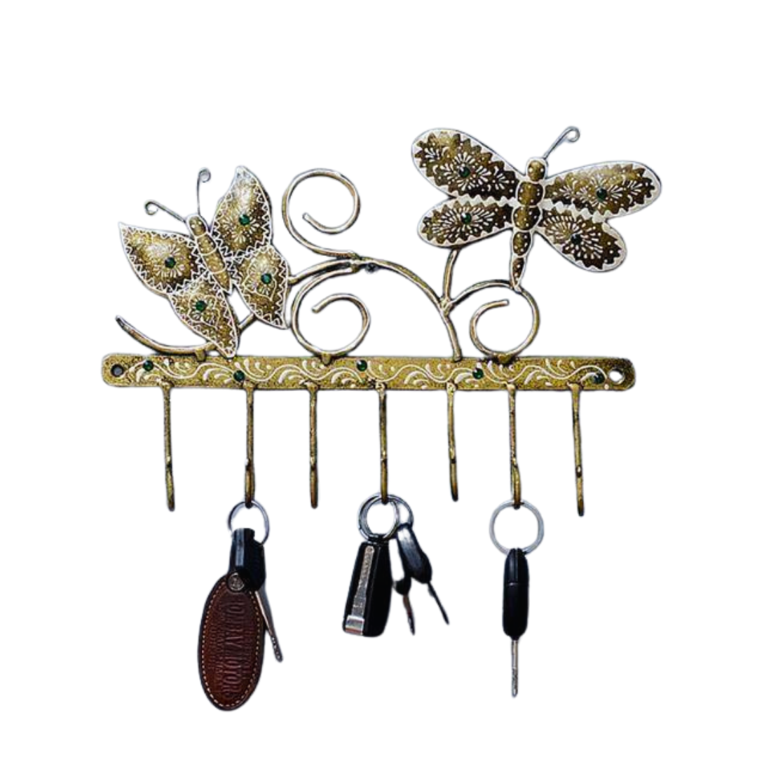 Butterfly Charm Key Rack
