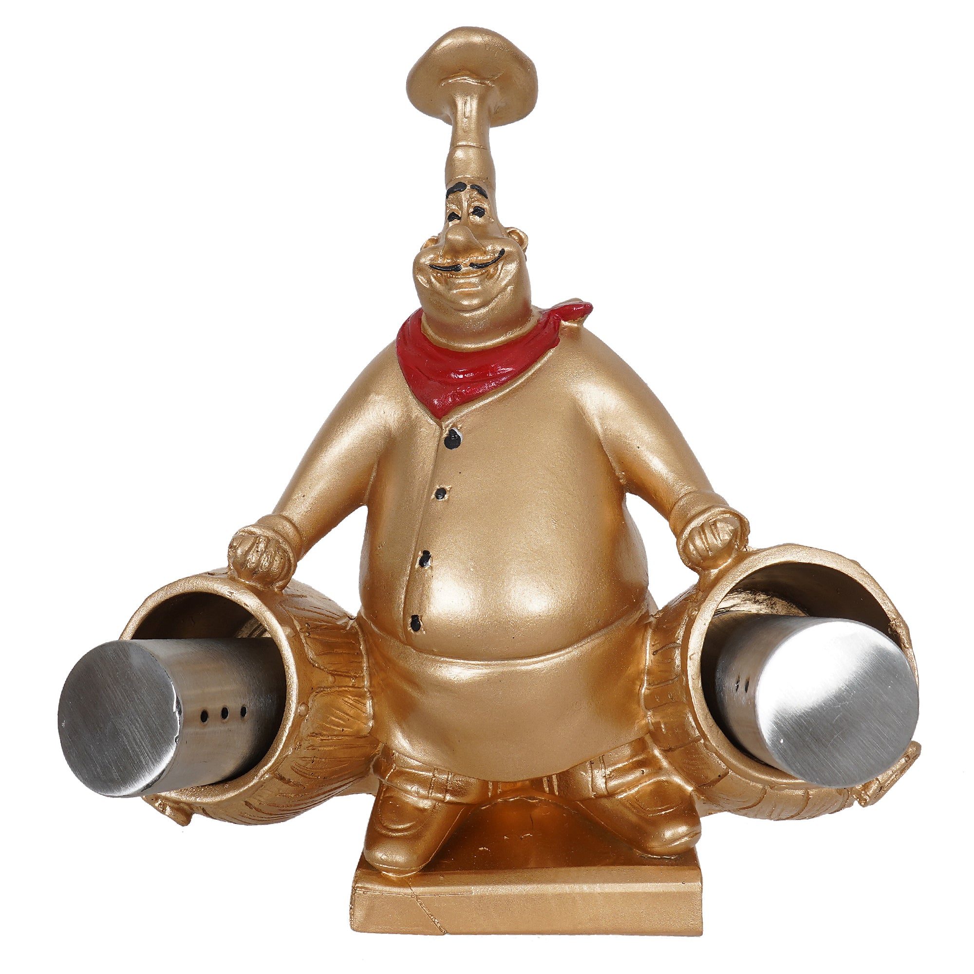 Chef Salt & Pepper Shaker Holder