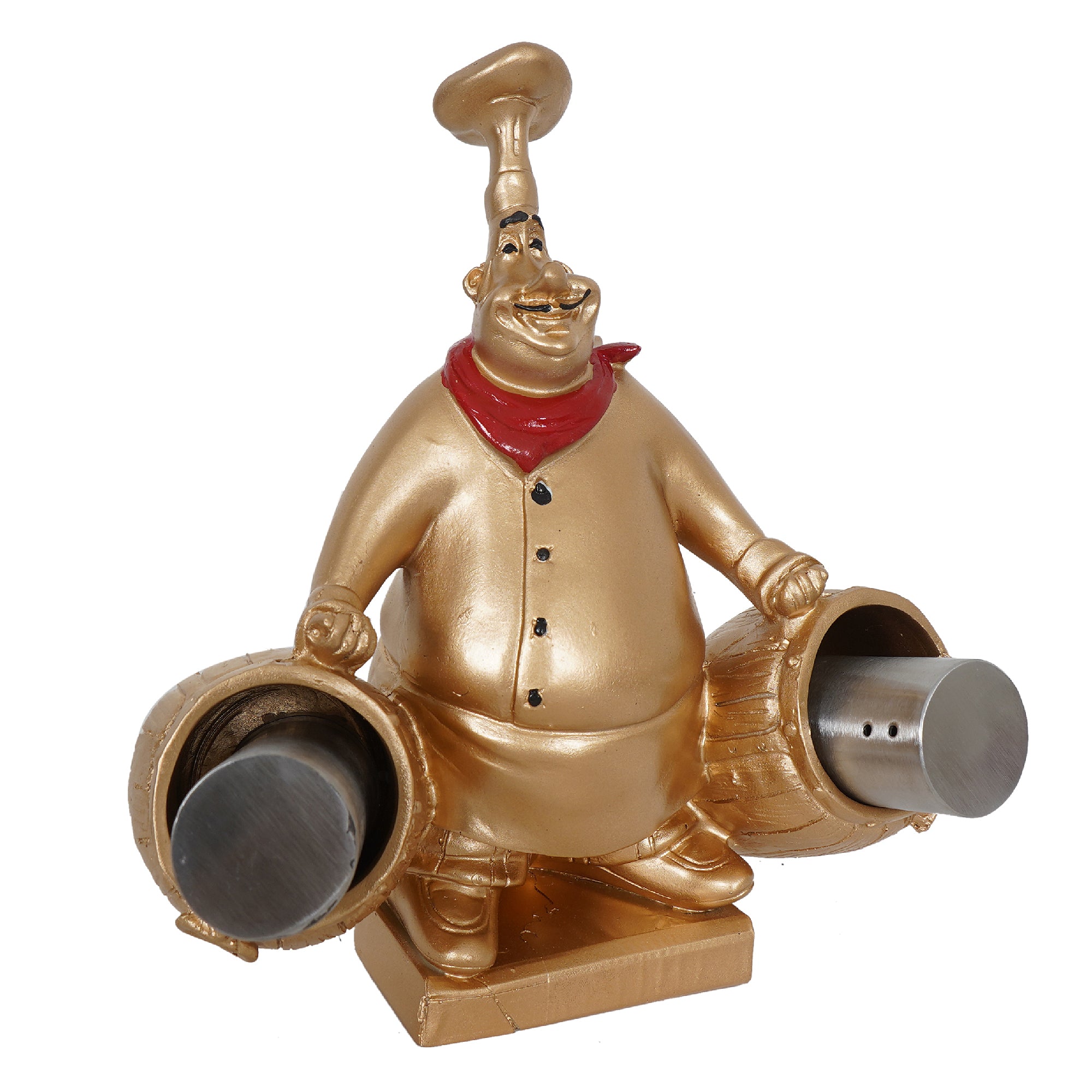 Chef Salt & Pepper Shaker Holder