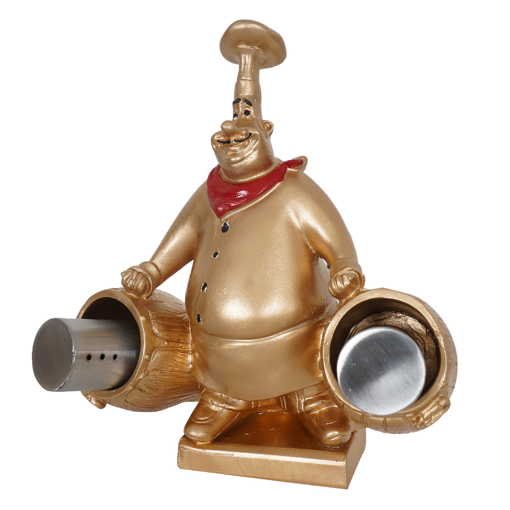 Chef Salt & Pepper Shaker Holder