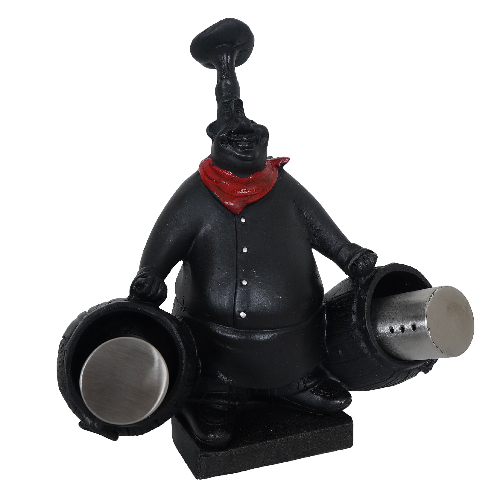 Chef Salt & Pepper Shaker Holder