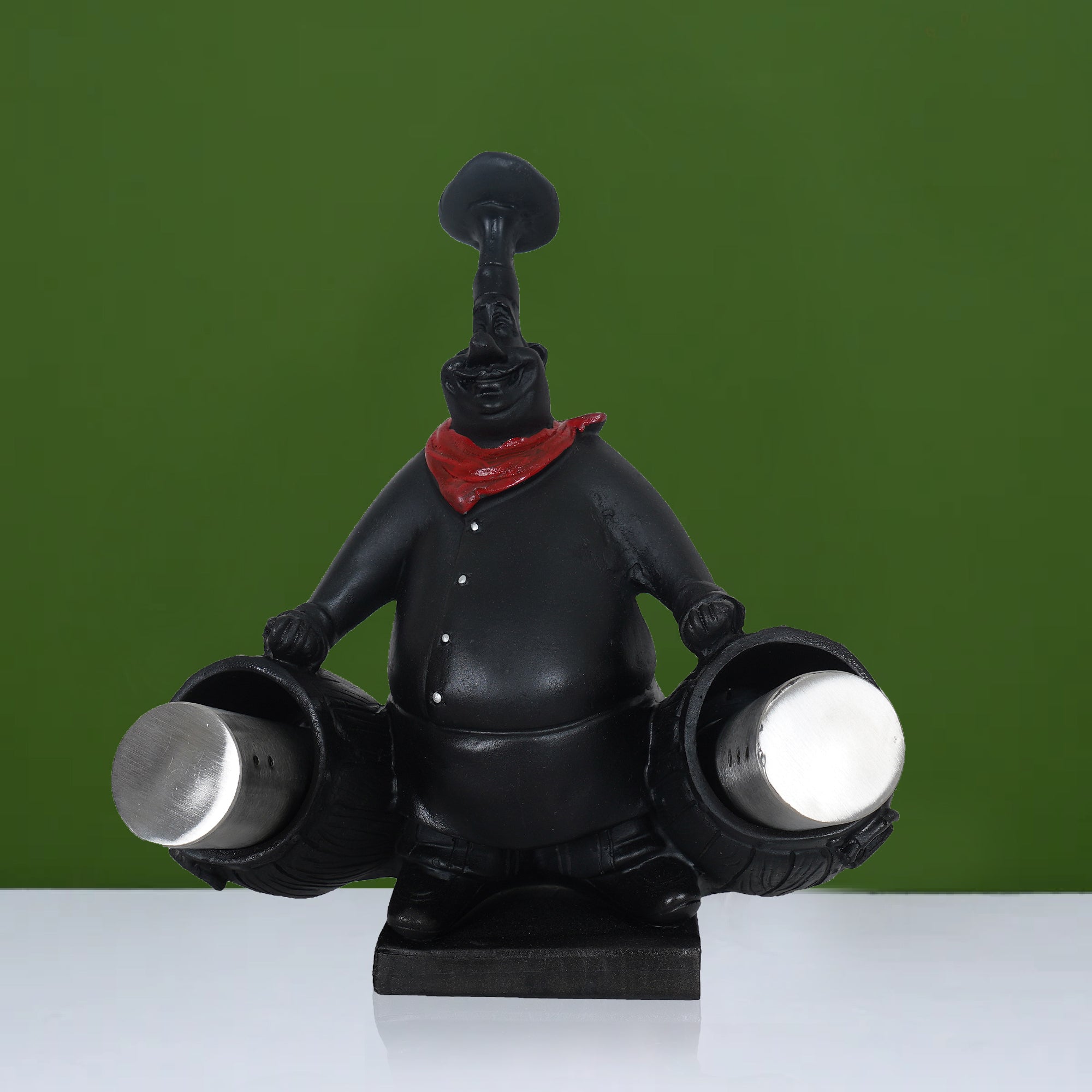 Chef Salt & Pepper Shaker Holder