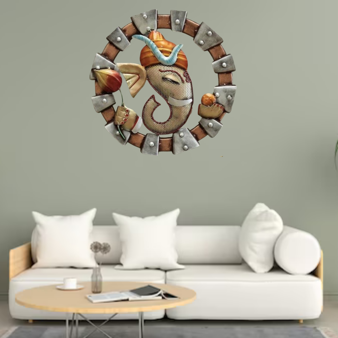Ganesh Blessings Wall Art
