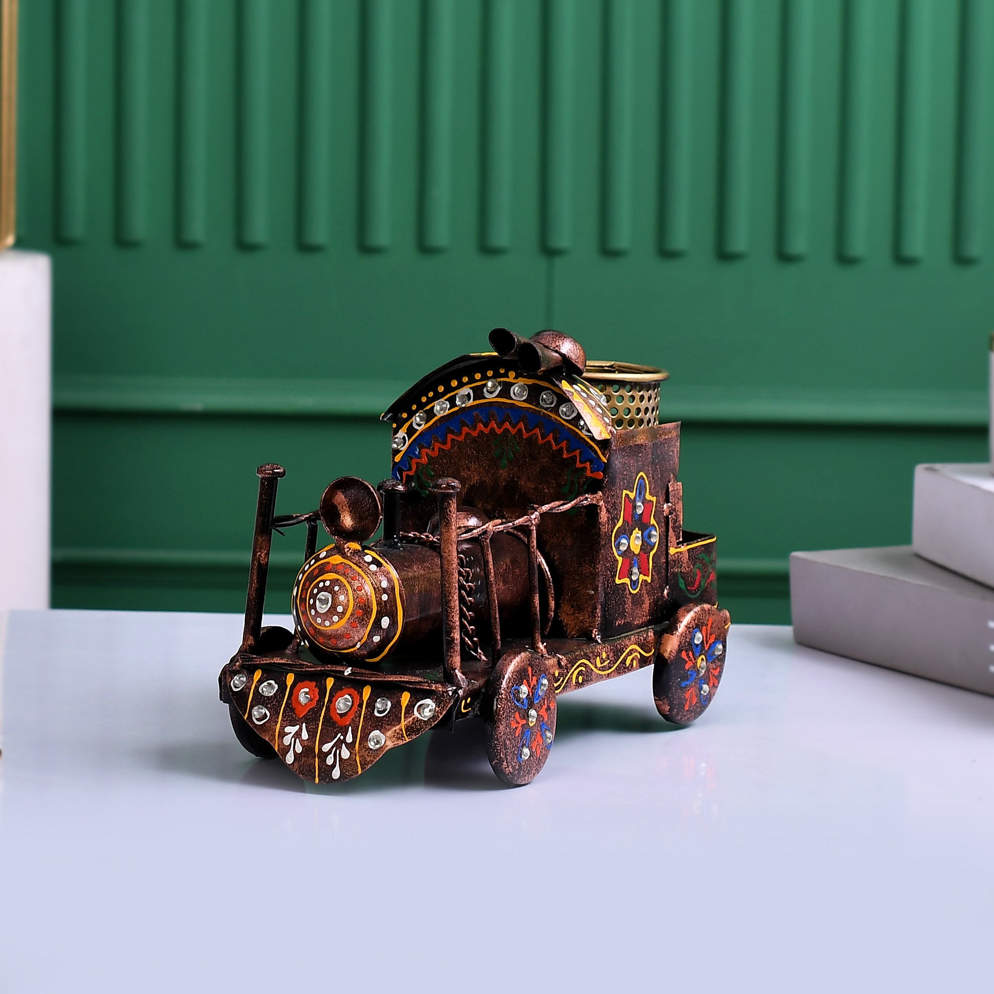 Colorful Gear Pen Stand