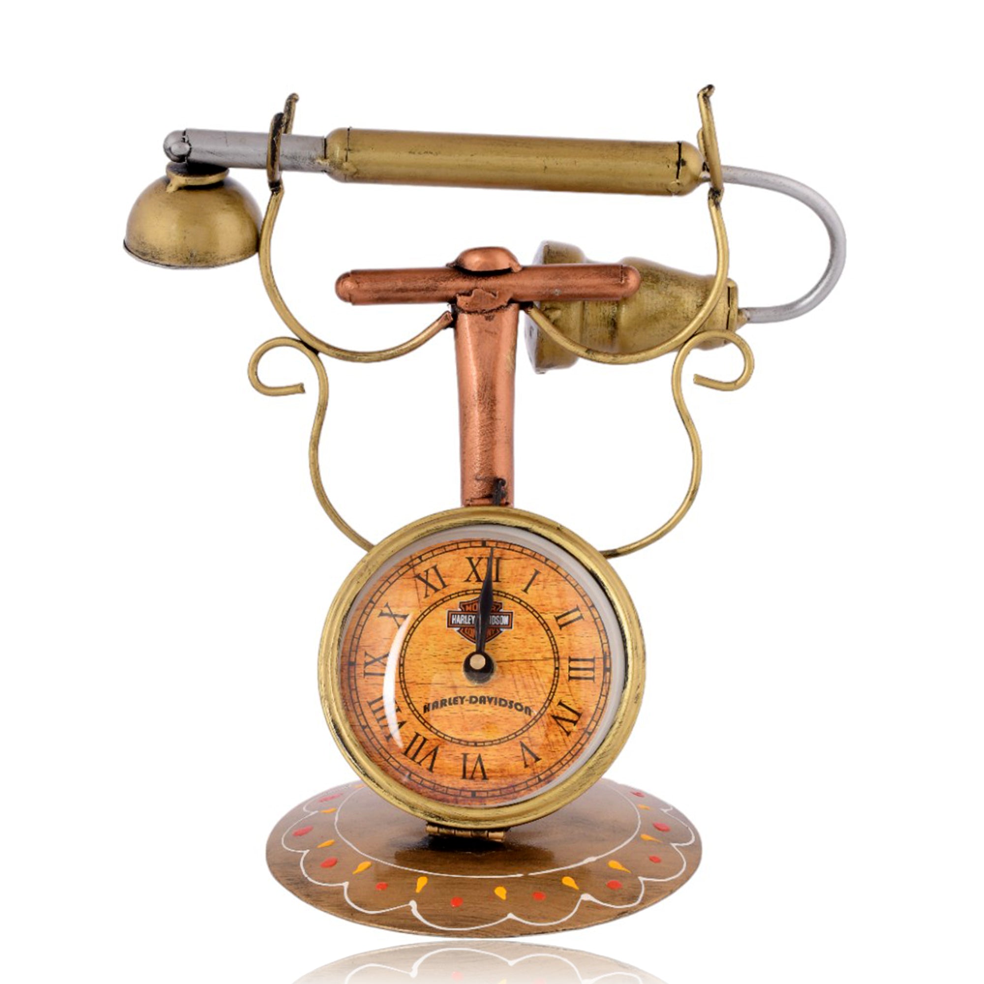 Old-School Dial Clock