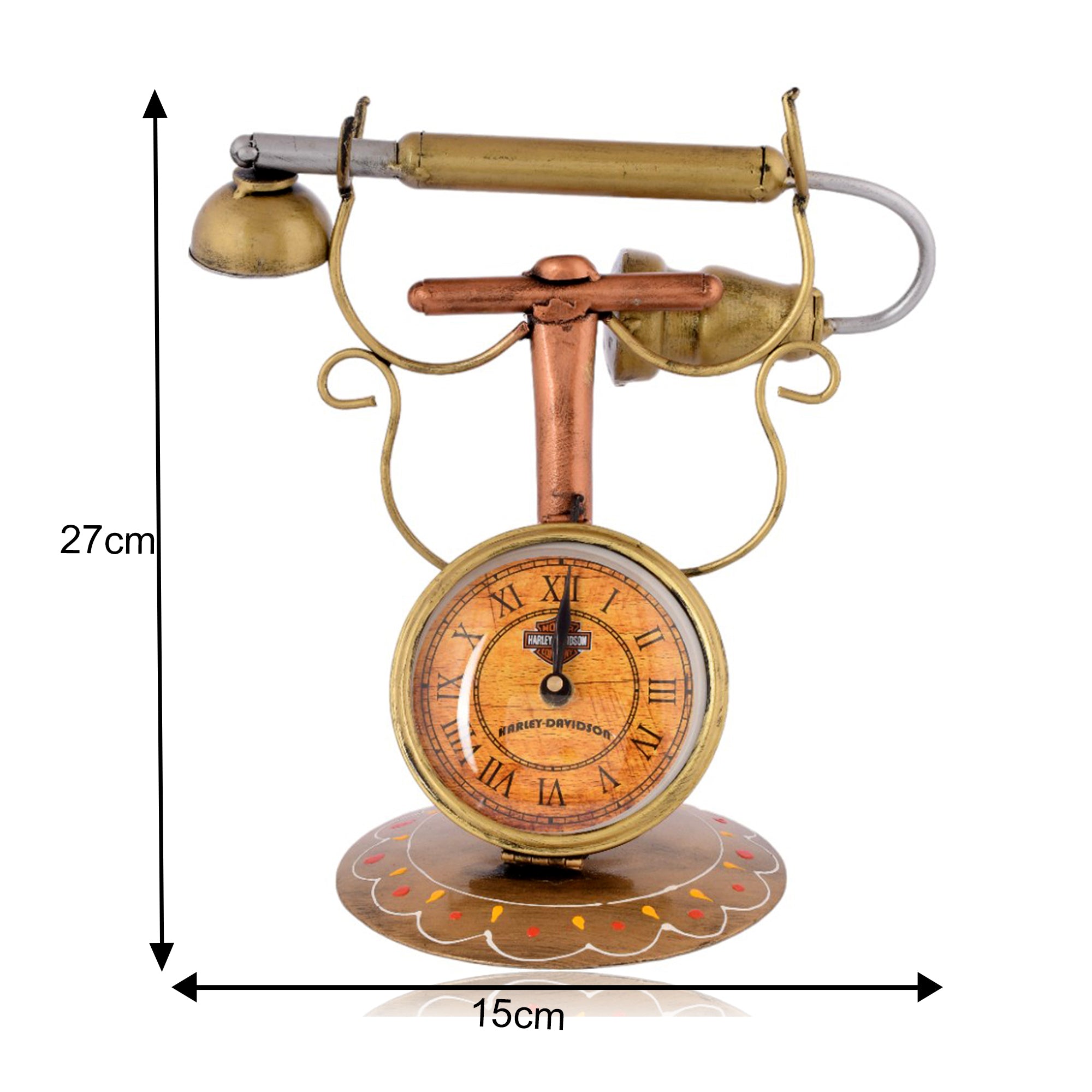 Old-School Dial Clock