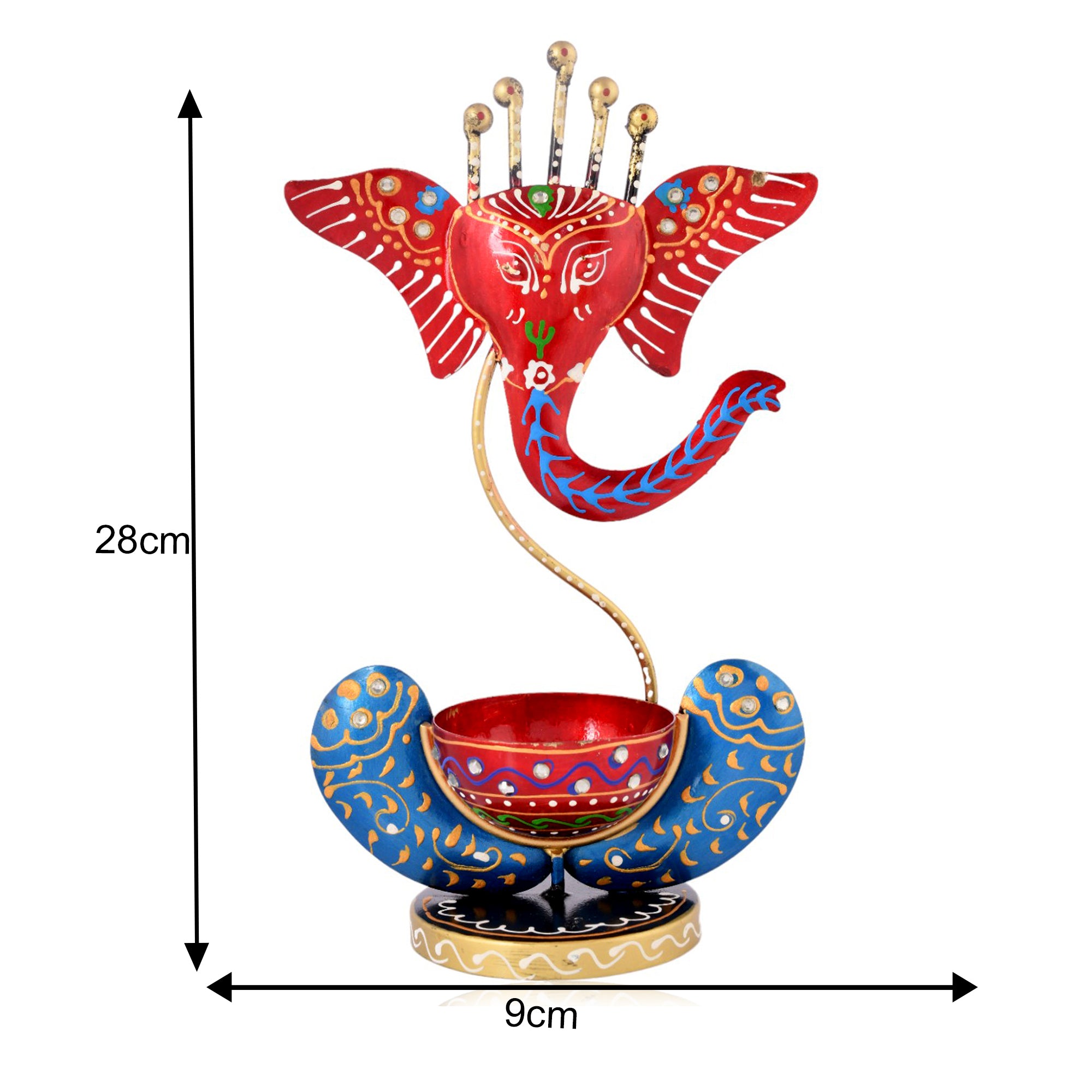 Siddhivinayak Blue T-Light